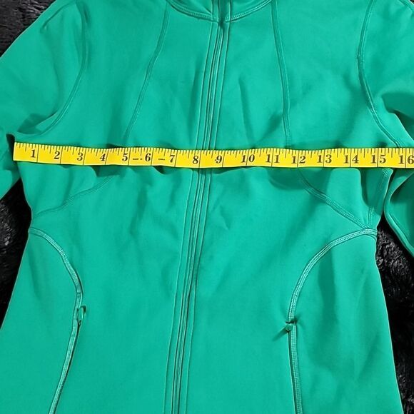 Sweaty Betty Therma Boost Running Zip Up Electro Green - Picture 10 of 14